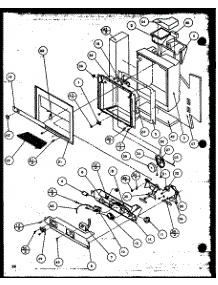 Ice And Water Cavity parts for Amana Side-By-Side Refrigerator SZD27MBW-P1124305WW from AppliancePartsPros.com