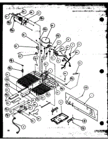 Machine Compartment parts for Amana Side-By-Side Refrigerator SZDE20MBL-P1120302WL from AppliancePartsPros.com