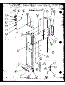 Freezer Door (Szde20mw / P1120301ww) (Szde20ml / P1120301wl) (Szde25mw / P1121201ww) (Szde25ml / P1121201wl) (Szde20mbw / P1120302ww) (Szde20mbl / P1120302wl) (Szde25mbw / P1121202ww) (Szde25mbl / P1121202wl) (Szde20mpw / P1120303ww) (Szde20mpl / P1120303wl) (Szde20mpe / P1120 parts for Amana Side-By-Side Refrigerator SZDE27MPL-P1124403WL from AppliancePartsPros.com
