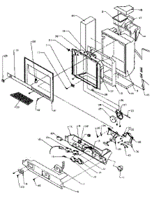 Ice And Water Cavity parts for Amana Side-By-Side Refrigerator SZDE27N-P1162202W from AppliancePartsPros.com