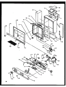 Ice And Water Cavity parts for Amana Side-By-Side Refrigerator SZDE27NL-P1162205WL from AppliancePartsPros.com