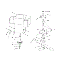 Engine / Blade Set Up parts for Swisher Mower Attachment T10544B from AppliancePartsPros.com