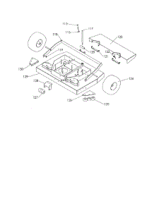 Single Point Height Adjust parts for Swisher Mower Attachment T10544CH from AppliancePartsPros.com