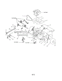 Dual Height Adjust parts for Swisher Mower Attachment T12544CH from AppliancePartsPros.com