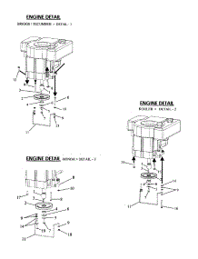 Engine parts for Swisher Mower Attachment T1360K from AppliancePartsPros.com