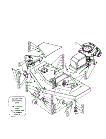 Mower Deck parts for Swisher Mower Attachment T14560AEC from AppliancePartsPros.com