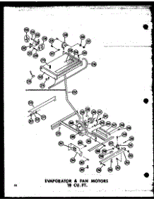 Evaporator & Fan Motors 18 Cu. Ft. (Etm18j / P60236-16W) (Etm18j-Ag / P60236-16Wg) (Etm18j-C / P60236-16Wc) (Etm18j-A / P60236-16Wa) (Tm18j-A / P60236-11Wa) (Tm18j-C / P60236-11Wc) (Tm18j-Ag / P60236-11Wg) (Tm18j / P60236-11W) (Tc18j / P60236-12W) (Tc18j-C / P60236-12Wc) (Tc parts for Amana Top-Mount Refrigerator T16J-C-P60236-9WC from AppliancePartsPros.com