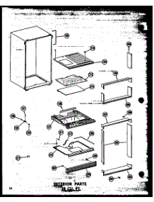 Interior Parts 18 Cu. Ft. (Tm18n / P60236-51W) (Tm18n-C / P60236-51Wc) (Tm18n-Ag / P60236-51Wg) (Tm18n-A / P60236-51Wa) (Tm18n / P60236-61W) (Tm18n-Ag / P60236-61Wg) (Tm18n-C / P60236-61Wc) (Tm18n-A / P60236-61Wa) (Tc18n-A / P60236-53Wa) (Tc18n-C / P60236-53Wc) (Tc18n-Ag / P60 parts for Amana Top-Mount Refrigerator T16N-A-P60236-59WA from AppliancePartsPros.com
