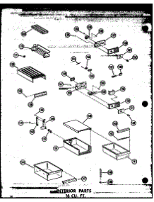 Interior Parts 16 Cu. Ft. (T16n / P60236-48W) (T16n-C / P60236-48Wc) (T16n-Ag / P60236-48Wg) (T16n-A / P60236-48Wa) (T16n / P60236-59W) (T16n-C / P60236-59Wc) (T16n-Ag / P60236-59Wg) (T16n-A / P60236-59Wa) (Tr16n / P60236-50W) (Tr16n-C / P60236-50Wc) (Tr16n-Ag / P60236-50Wg) ( parts for Amana Top-Mount Refrigerator T16N-C-P60236-59WC from AppliancePartsPros.com