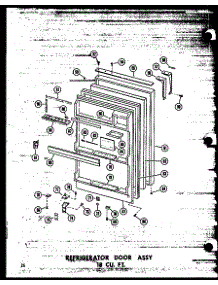 Refrigerator Door Assy 18 Cu. Ft. (Tm18w-C / P60303-10Wc) (Tm18w / P60303-10W) (Tm18w-A / P60303-10Wa) (Tm18w-Ag / P60303-10Wg) (Tm18w-C / P60303-15Wc) (Tm18w-A / P60303-15Wa) (Tm18w / P60303-15W) (Tm18w-Ag / P60303-15Wg) (Tc18w / P60303-11W) (Tc18w-C / P60303-11Wc) (Tc18w-A parts for Amana Top-Mount Refrigerator T16W-A-P60303-6WA from AppliancePartsPros.com