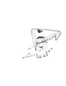 Grass Chute & Spring parts for Swisher Mower Attachment T18560A-CA from AppliancePartsPros.com