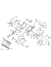 Compressor parts for Thermador Upright Freezer T18ID80NLP/17 from AppliancePartsPros.com