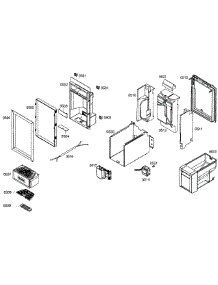 Dispenser parts for Thermador Upright Freezer T18ID80NLP/17 from AppliancePartsPros.com