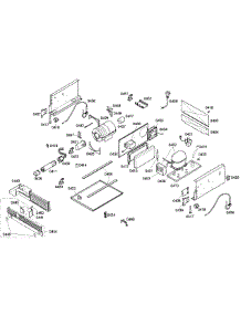 Compressor parts for Thermador Upright Freezer T18ID80NLP/20 from AppliancePartsPros.com