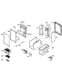 Dispenser parts for Thermador Upright Freezer T18ID80NLP/35 from AppliancePartsPros.com