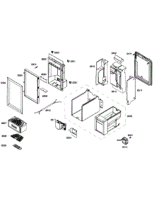 Dispenser parts for Thermador Upright Freezer T18ID80NLP/37 from AppliancePartsPros.com