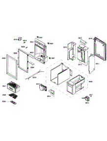 Dispenser parts for Thermador Upright Freezer T18ID80NLP/39 from AppliancePartsPros.com
