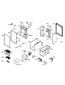 Dispenser parts for Thermador Upright Freezer T18ID80NLP/41 from AppliancePartsPros.com