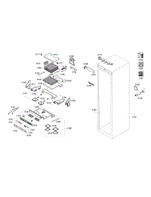 Control Panel parts for Thermador Upright Freezer T18ID80NLP/42 from AppliancePartsPros.com
