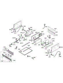 Compressor parts for Thermador Upright Freezer T18ID80NLP/99 from AppliancePartsPros.com