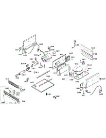 Compressor parts for Thermador Upright Freezer T18ID80NRP/10 from AppliancePartsPros.com