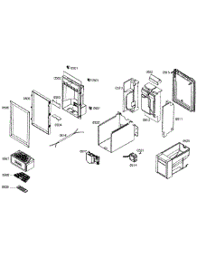 Dispenser parts for Thermador Upright Freezer T18ID80NRP/10 from AppliancePartsPros.com