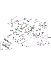 Compressor parts for Thermador Upright Freezer T18ID80NRP/15 from AppliancePartsPros.com