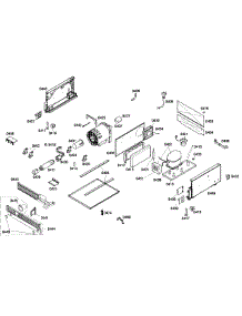 Compressor parts for Thermador Upright Freezer T18ID80NRP/39 from AppliancePartsPros.com