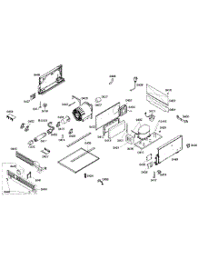 Compressor parts for Thermador Upright Freezer T18ID80NRP/40 from AppliancePartsPros.com
