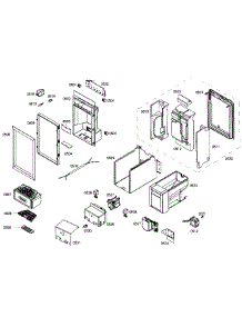 Dispenser parts for Thermador Upright Freezer T18ID80NRP/40 from AppliancePartsPros.com