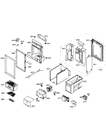 Dispenser parts for Thermador Upright Freezer T18ID80NRP/48 from AppliancePartsPros.com