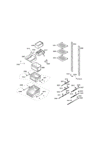 Icemaker parts for Thermador Upright Freezer T18IF70FSS-01 from AppliancePartsPros.com