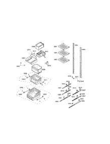 Icemaker parts for Thermador Upright Freezer T18IF70NSP-04 from AppliancePartsPros.com