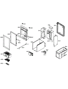Dispenser parts for Thermador Upright Freezer T24ID80NLP/07 from AppliancePartsPros.com