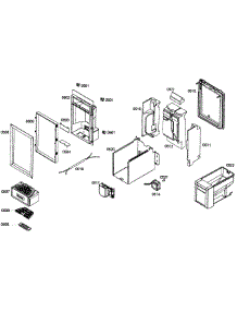 Dispenser parts for Thermador Upright Freezer T24ID80NLP/09 from AppliancePartsPros.com