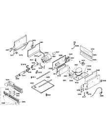 Compressor parts for Thermador Upright Freezer T24ID80NLP/10 from AppliancePartsPros.com