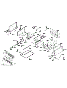 Compressor parts for Thermador Upright Freezer T24ID80NLP/17 from AppliancePartsPros.com