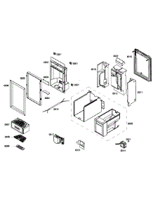 Dispenser parts for Thermador Upright Freezer T24ID80NLP/17 from AppliancePartsPros.com