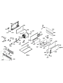 Compressor parts for Thermador Upright Freezer T24ID80NLP/28 from AppliancePartsPros.com