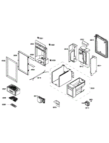 Dispenser parts for Thermador Upright Freezer T24ID80NLP/31 from AppliancePartsPros.com