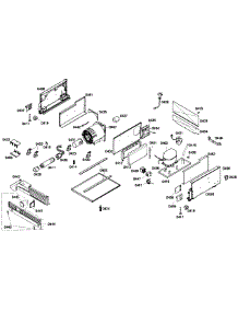 Compressor parts for Thermador Upright Freezer T24ID80NLP/34 from AppliancePartsPros.com