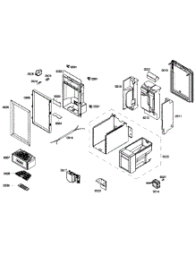 Dispenser parts for Thermador Upright Freezer T24ID80NLP/34 from AppliancePartsPros.com