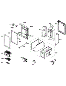 Dispenser parts for Thermador Upright Freezer T24ID80NLP/36 from AppliancePartsPros.com