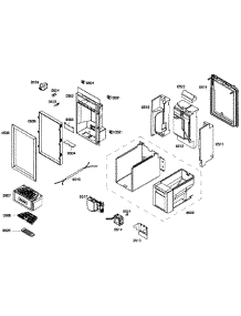 Dispenser parts for Thermador Upright Freezer T24ID80NRP/37 from AppliancePartsPros.com
