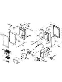 Dispenser parts for Thermador Upright Freezer T24ID80NRP/47 from AppliancePartsPros.com