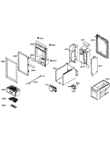 Dispenser parts for Thermador Upright Freezer T24ID80NRP/99 from AppliancePartsPros.com