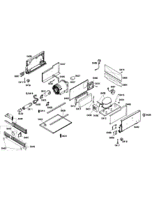 Compressor parts for Thermador Upright Freezer T24IF70NSP/34 from AppliancePartsPros.com
