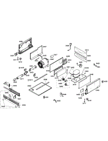 Compressor parts for Thermador Upright Freezer T24IF70NSP/42 from AppliancePartsPros.com