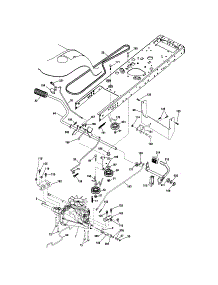 Ground Drive parts for Craftsman Front-Engine Lawn Tractor T287121 from AppliancePartsPros.com