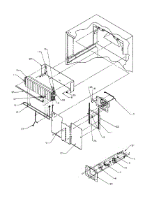 Evaporator Area parts for Amana Top-Mount Refrigerator TA18R3-P1181705WW from AppliancePartsPros.com